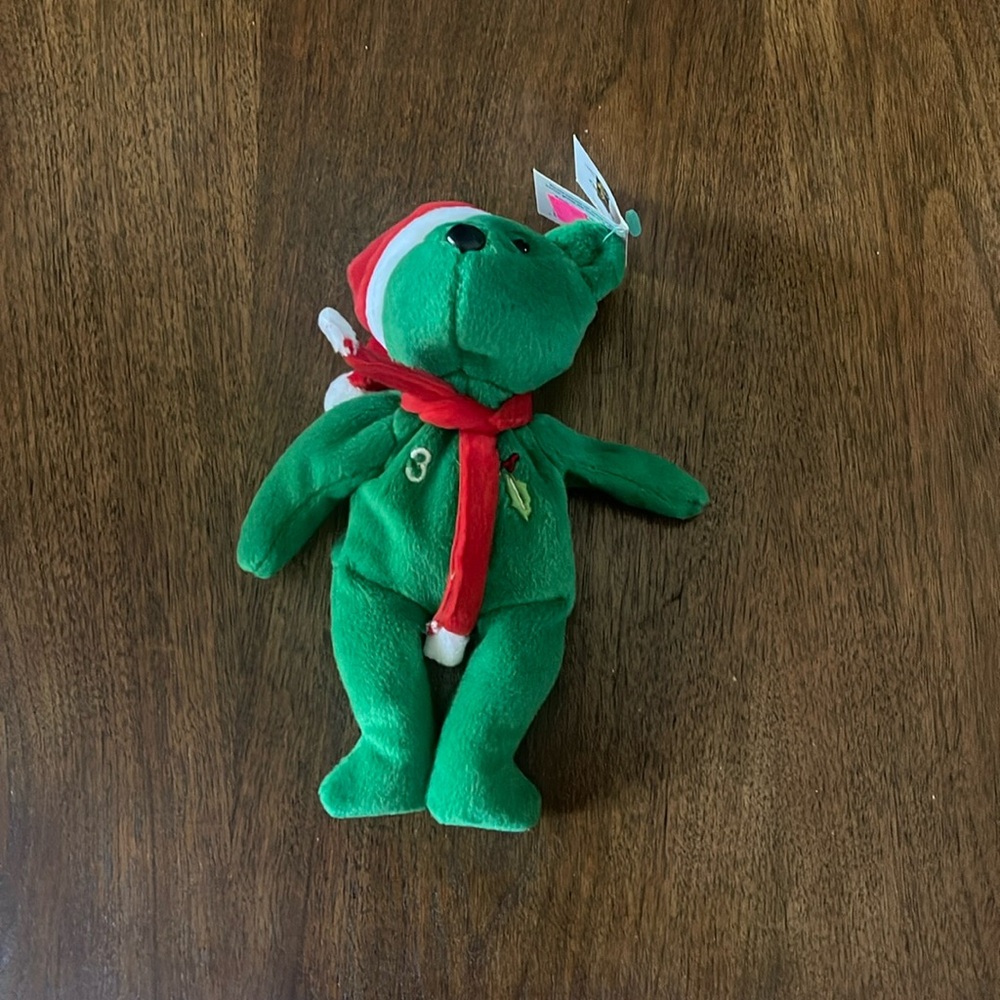 Vintage Bamm Beanos Christmas Beanbag Plush Alex Rodriguez #3
